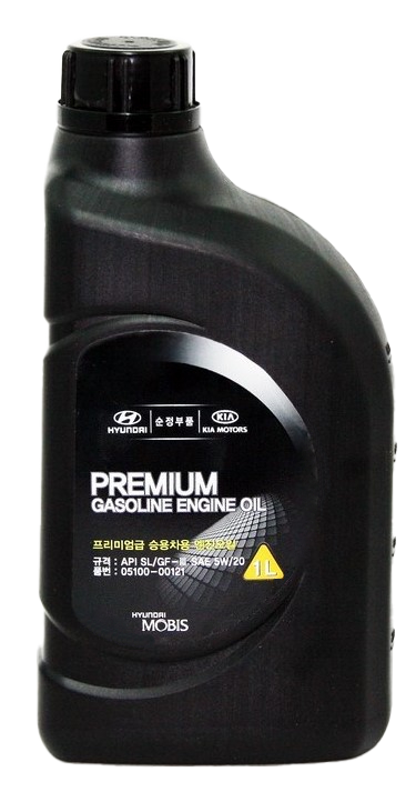 Моторное масло Hyundai/Kia Premium Gasoline 5W-20, 1л